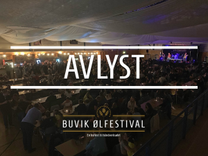 Buvik ølfestival 2020 avlyst